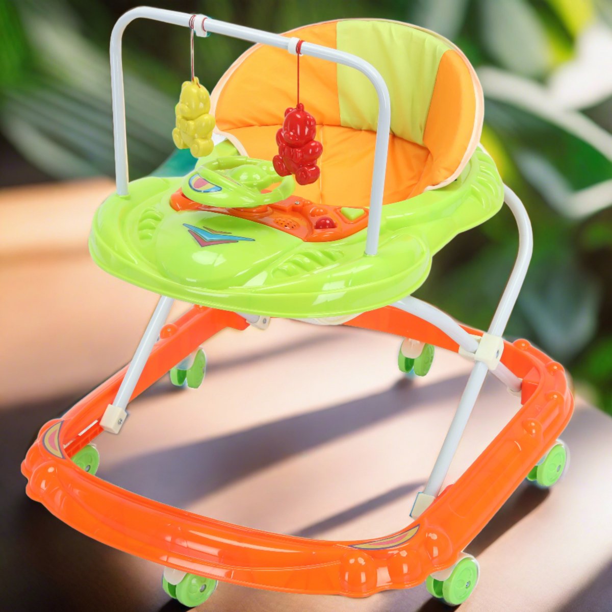 Planet Rattles Adorable Baby Walker with Rattles – Planet Junior