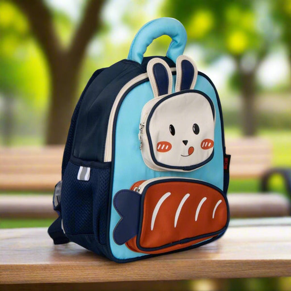 Adorable Bunny Kids Backpack – Cartoon Character Style | 1 Pcs - SLT - PB25 - 129 - Planet Junior