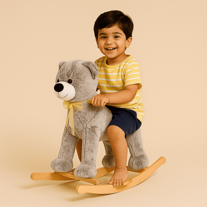 Adorable Kids Rocking Bear for Playtime - BLL - RH - 20125BEAR - Planet Junior