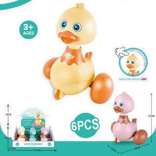 Adorable Press - and - Glide Duck – Safe Fun for Little Ones - HFT-A780-68 - Planet Junior