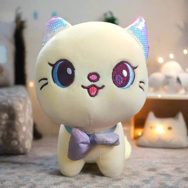 Adorable Soft Stuffed Plush Cat - RST13081C - Planet Junior