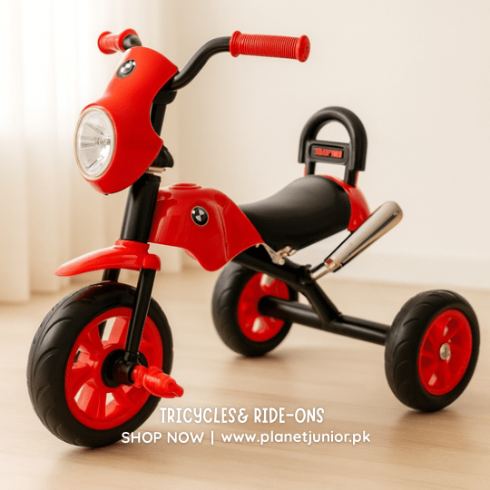 Adventure Ready Tricycle with Head Light - BLL - T - 686 - Planet Junior