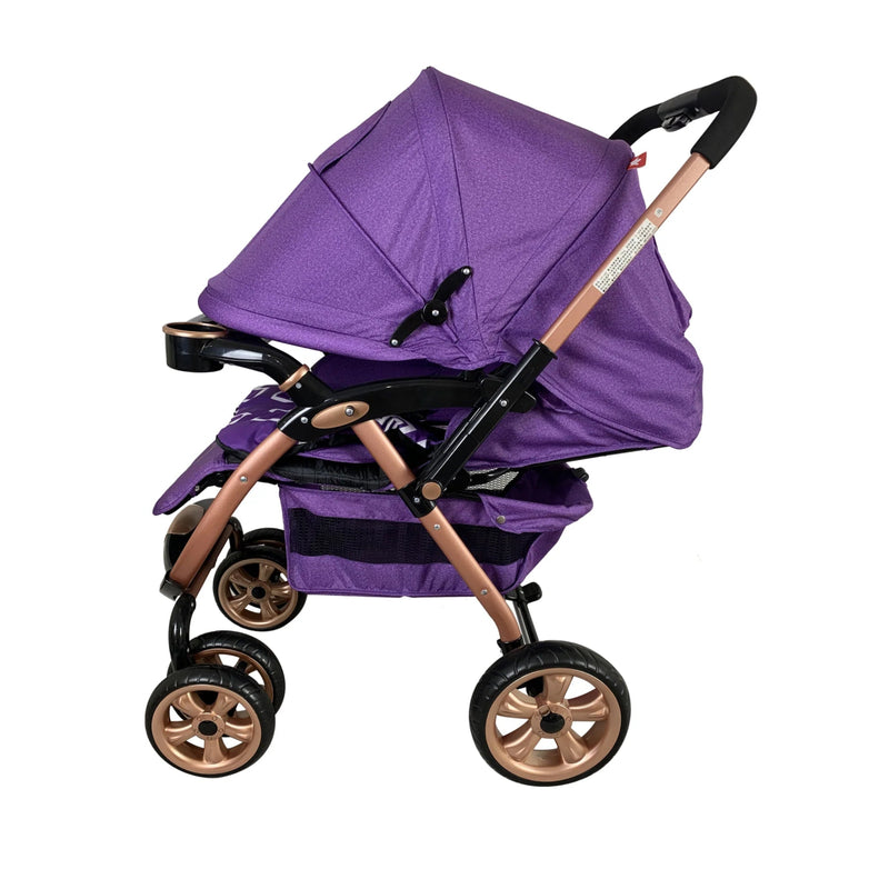 AdventureCruiser Baby Stroller | 6 Wheels - BLL - S - 7X - PRPL - Planet Junior