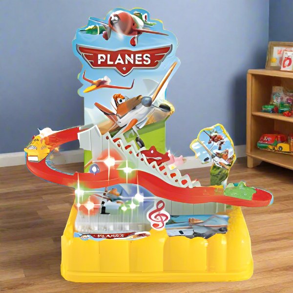 Airplane Track Set with Light and Sound - BLL - TR - 0912F - Planet Junior