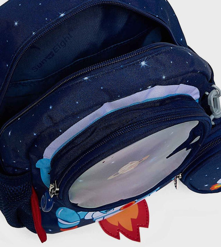 Animal & Space School Bag | 1 Pcs - SLT - PB25 - 128 - Planet Junior