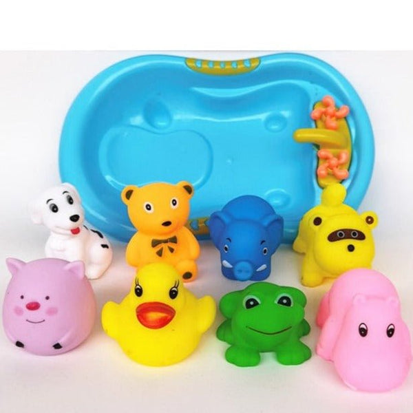 Animal Theme Baby Bath Toys | 8 Pcs - BLL - MT - 55 - 05Y - Planet Junior