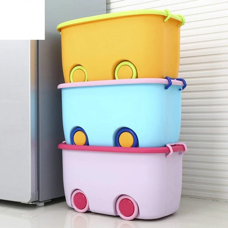 Aqua Storage Box With Wheels & Locks - 2558 - Planet Junior