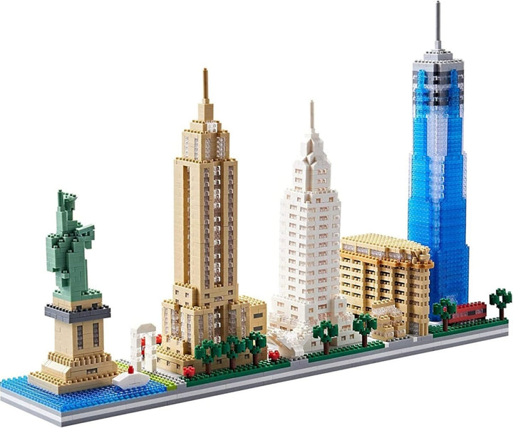 Architecture New York City Skyline Model Kit – 4500+ Pcs - AKT - 32087 - Planet Junior