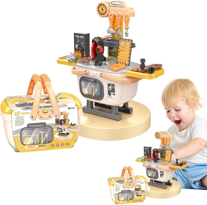 Aspiring Builders 34 - Piece Tools Set - BLL - BI - 8127 - Planet Junior