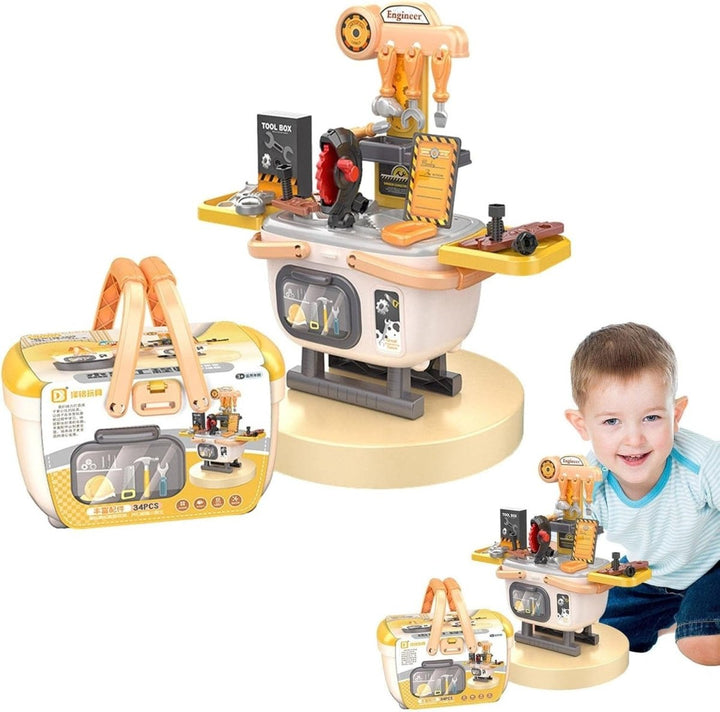 Aspiring Builders 34 - Piece Tools Set - BLL - BI - 8127 - Planet Junior