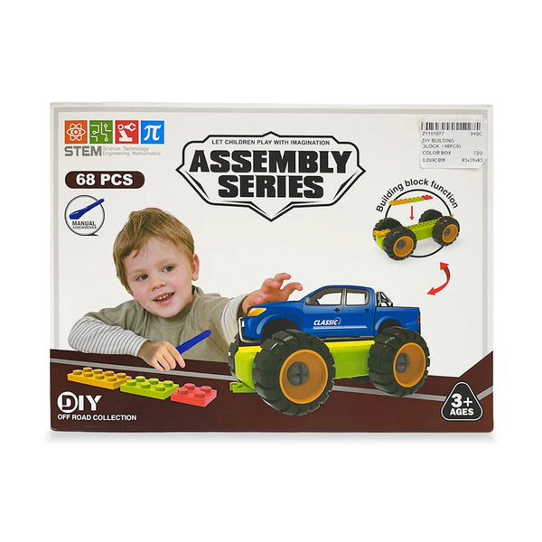 Assembly Series DIY Off - Road Collection | 68 Pcs - BLL - BL - 200 - 60E - Planet Junior