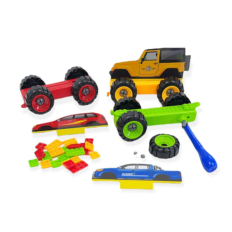 Assembly Series DIY Off - Road Collection | 68 Pcs - BLL - BL - 200 - 60E - Planet Junior