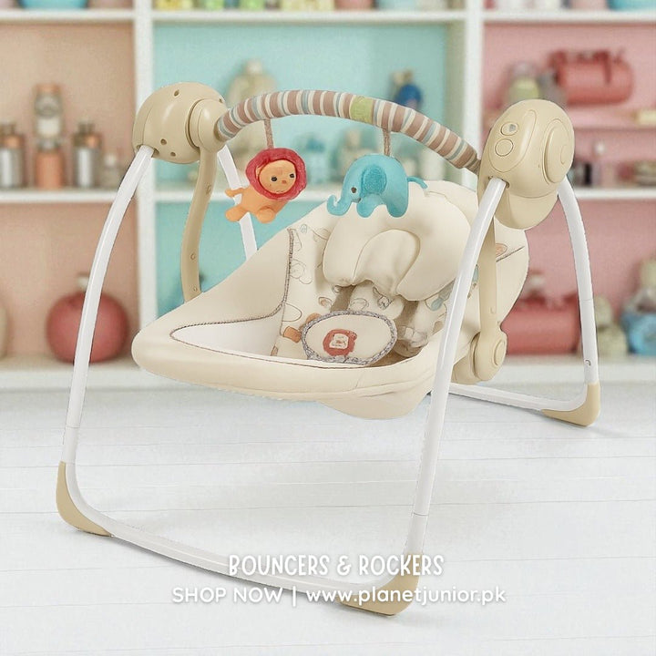 Auto Baby Cradle Swing - BLL - SWE - 60194 - Planet Junior