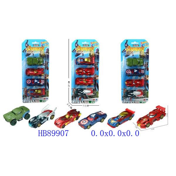 Avanger Alloy Matel Car Set | Pack of 4 - BLL - DK - 5686 - 1 - Planet Junior