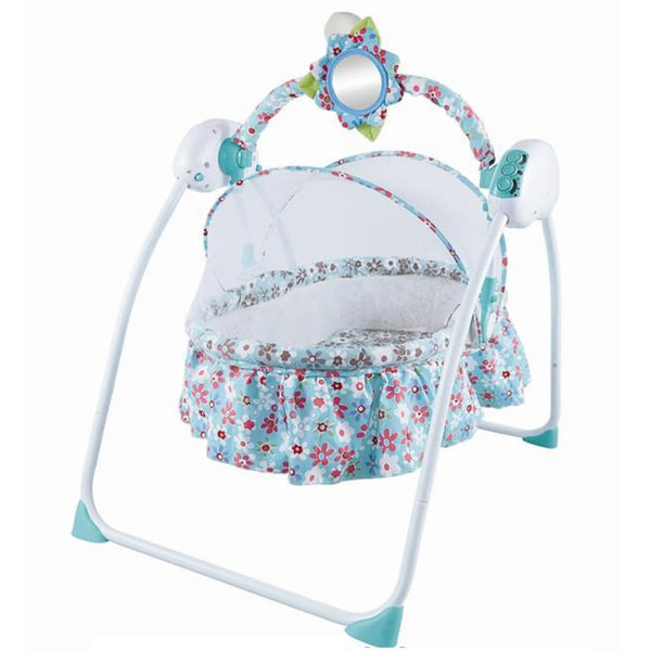 Baby Auto Cradle Swing with Net | Blue - BLL - SWE - 04BL - Planet Junior