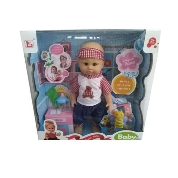 Baby Doll With Accessories - BLL - DL - 22 - 4LS - Planet Junior