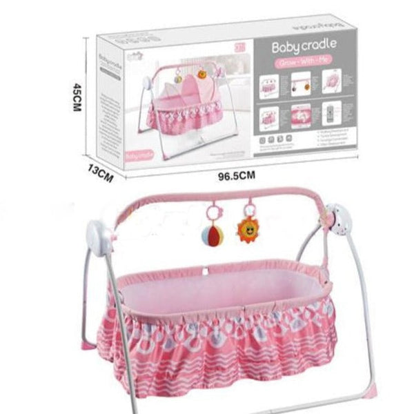 Baby Electric Swing with Net | Pink - BLL - SWE - 1809B - Planet Junior