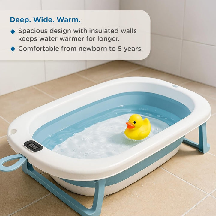 Baby Folding Bath Tub – Compact, Durable & Easy to Use - BLL-BT-6856 - Planet Junior