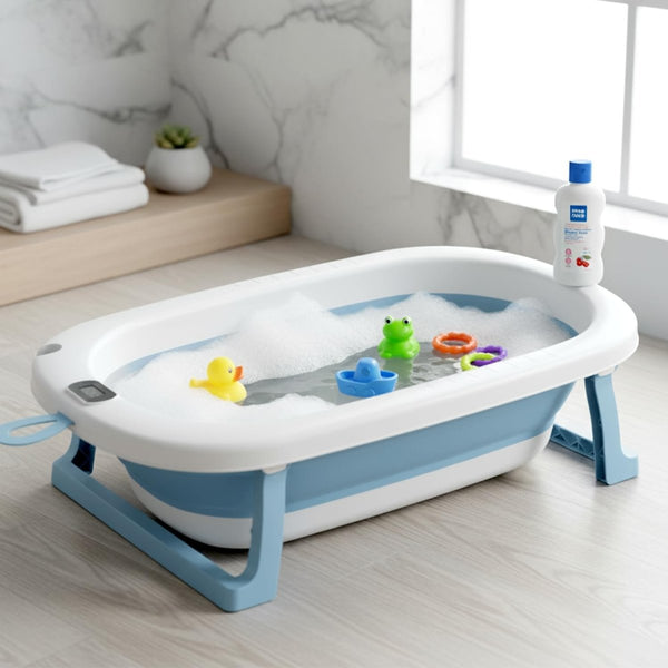 Baby Folding Bath Tub – Compact, Durable & Easy to Use - BLL-BT-6856 - Planet Junior