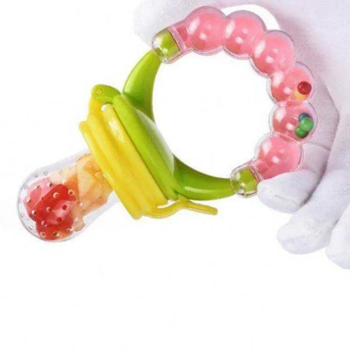 Baby Fruit Pacifier with Ring Shape Rattle - BLL - BF - 319YX - Planet Junior