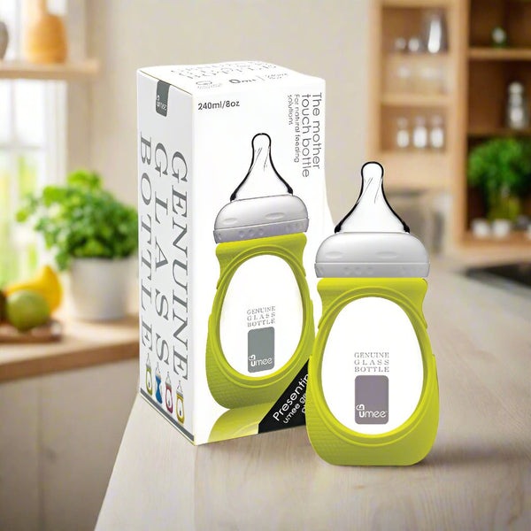 Baby Glass Feeder – Easy, Clean & Baby - Friendly Feeding|240ml - BLL-BF-264538 - Planet Junior