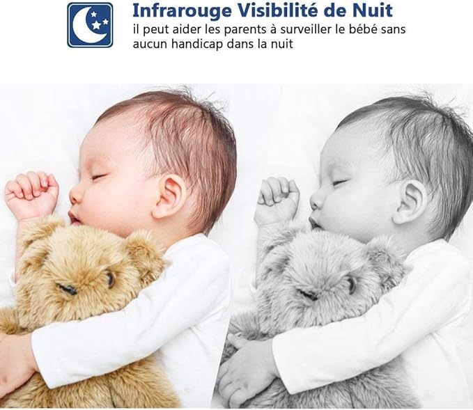 Baby Monitor Camera – Clear View & Peace of Mind Anywhere - BLL-VBM-605 - Planet Junior