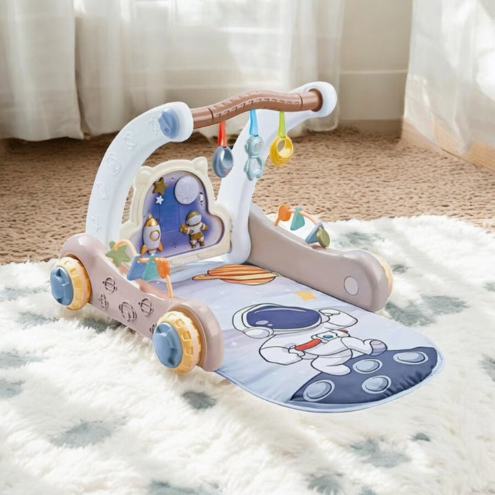 Baby Pedal Piano Playgym + Walker with Hanging Toys - BLL - BCR - 2211ZX - Planet Junior