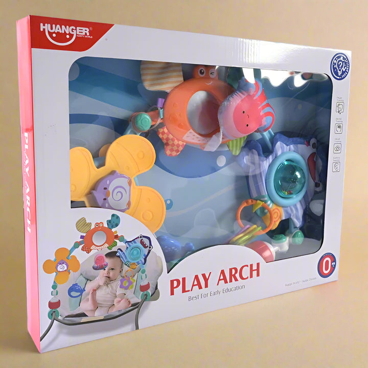 Baby Rattle Play Arch With Hanging Toys Set - BLL - RT - 0317HE - Planet Junior