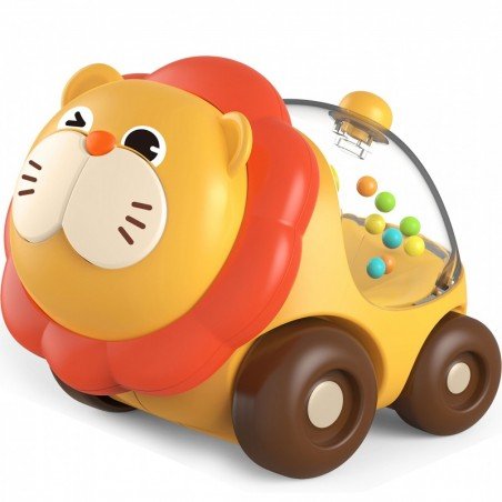 Baby Rattle Toy Car Vehicle - Lion Edition - BLL - DK - 8057HE - Planet Junior