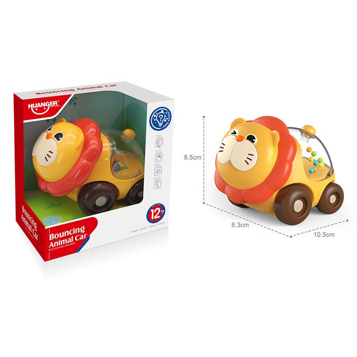 Baby Rattle Toy Car Vehicle - Lion Edition - BLL - DK - 8057HE - Planet Junior