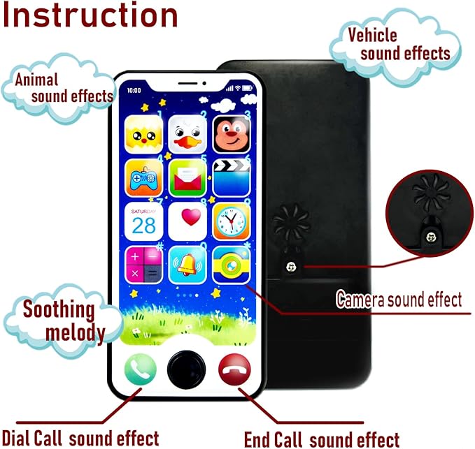 Baby Remote, Phone &amp; Key Set – Early Learning Lights & Sounds Trio - RT-49500 - Planet Junior