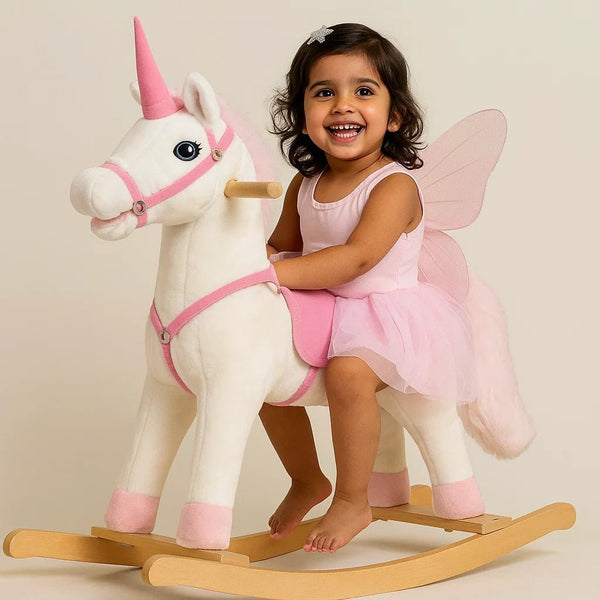 Baby Rocking Unicorn Horse for Magical Playtime - BLL - RH - 24 - UNI - Planet Junior