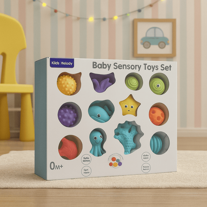 Baby Sensory Toys Set - BZ - 6647 - Planet Junior