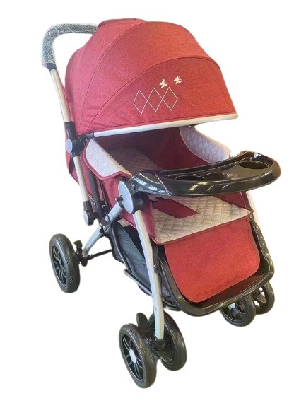 Baby Stroller | Maroon/Black - BLL - S - 6312 - Planet Junior