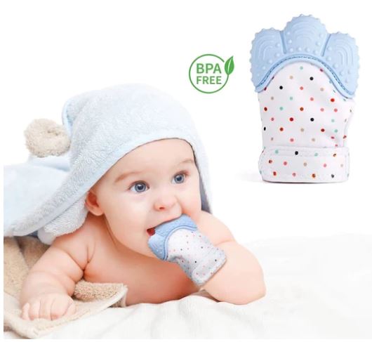 Baby Teething Mitten - BLL - BF - 421YX - Planet Junior