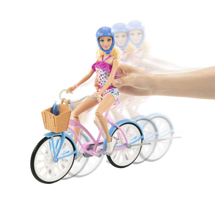 Barbie Doll & Bike Playset - HBY28 - Planet Junior