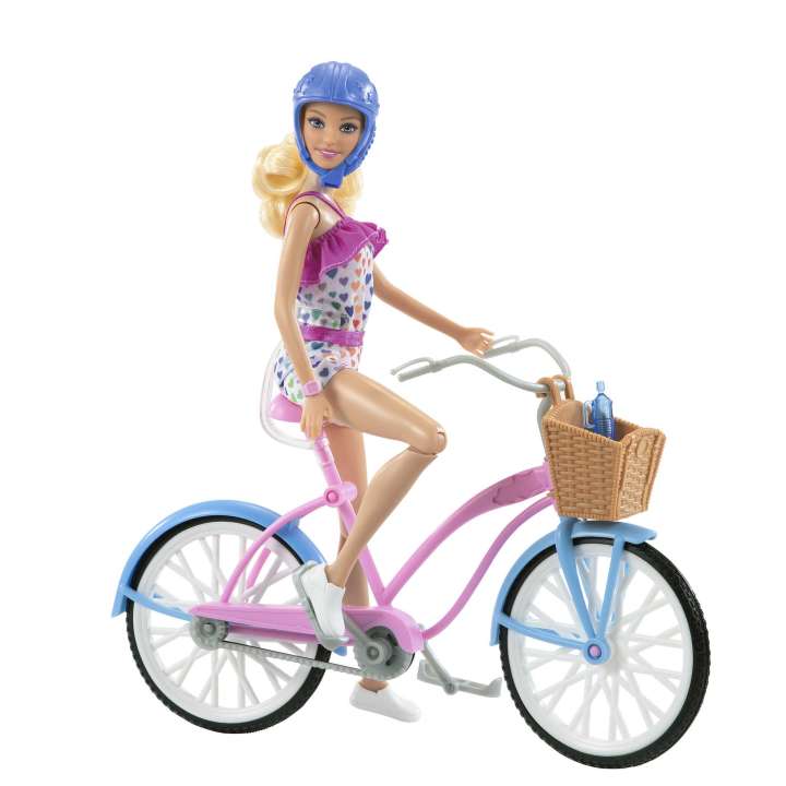 Barbie Doll & Bike Playset - HBY28 - Planet Junior