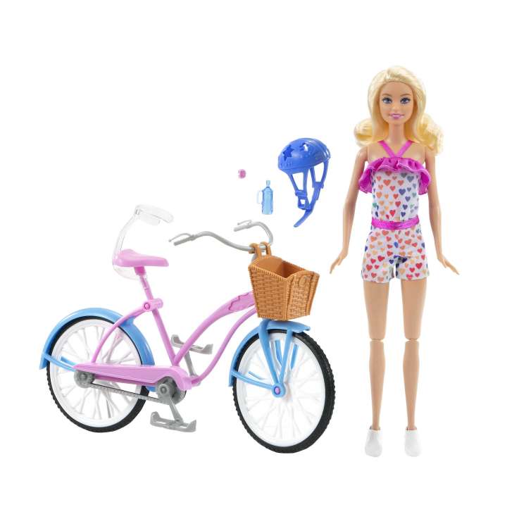 Barbie Doll & Bike Playset - HBY28 - Planet Junior