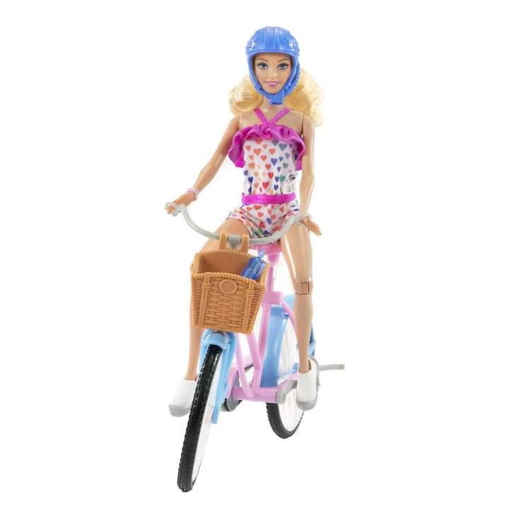 Barbie Doll & Bike Playset - HBY28 - Planet Junior