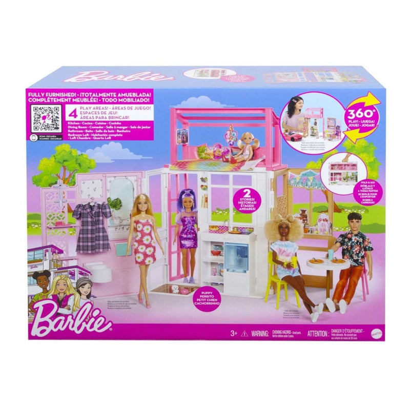 Barbie Double Story House - HCD47 - Planet Junior