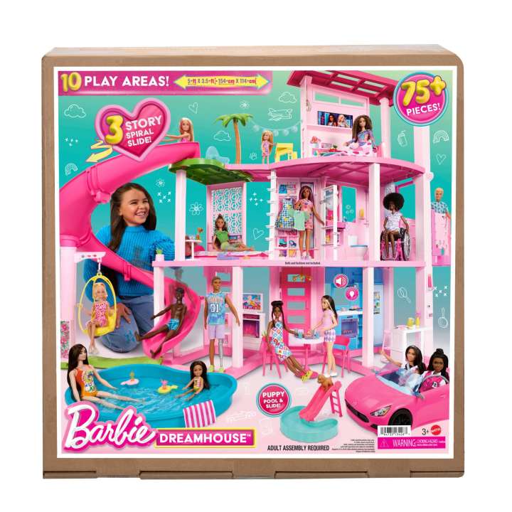 Barbie Dreamhouse 3 Stories | 75+ Pieces - HMX10 - Planet Junior