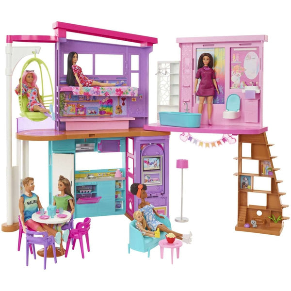 Barbie Vacation House Playset | 30+ Pieces - HCD50 - Planet Junior