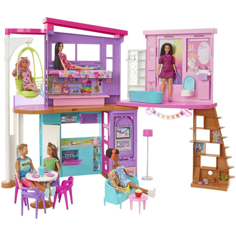 Barbie Vacation House Playset | 30+ Pieces - HCD50 - Planet Junior