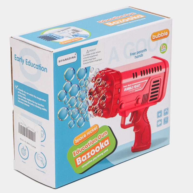 Bazooka Bubble Machine Gun | 32 Holes - MT218865 - Planet Junior