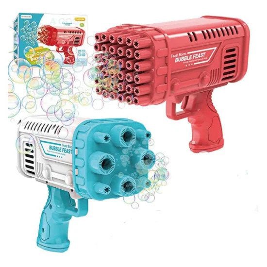 Bazooka Bubble Machine Gun | 32 Holes - MT218865 - Planet Junior