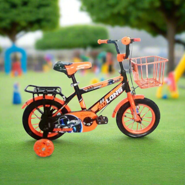 Bicycle with Basket and Extension Wheels - BLL - B12 - 586 - 25 - Planet Junior