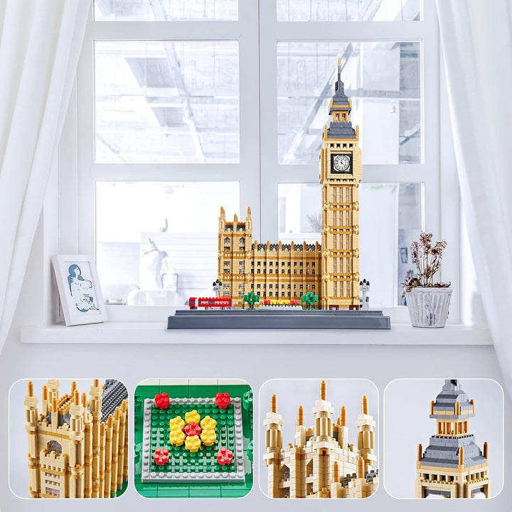 Big Ben Building Block Set – Iconic London Landmark Model - AKT - 32086 - Planet Junior
