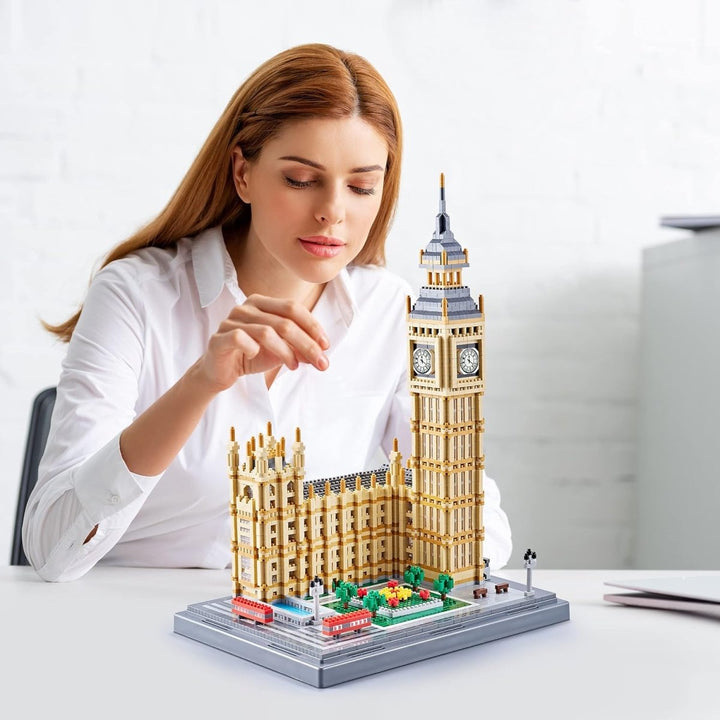 Big Ben Building Block Set – Iconic London Landmark Model - AKT - 32086 - Planet Junior