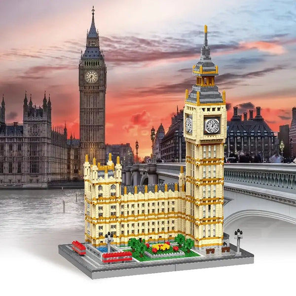 Big Ben Building Block Set – Iconic London Landmark Model - AKT - 32086 - Planet Junior