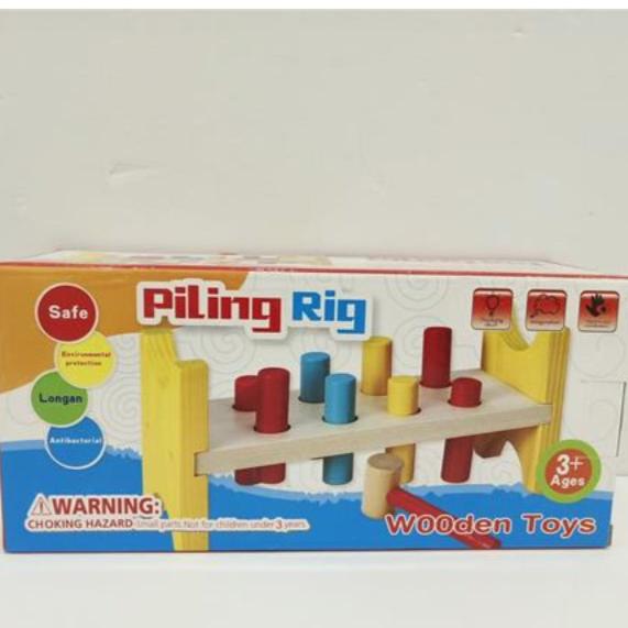 Bimi Boo Wooden Hammering Fun Game for Kids - BLL - WET - 004 - YW - Planet Junior